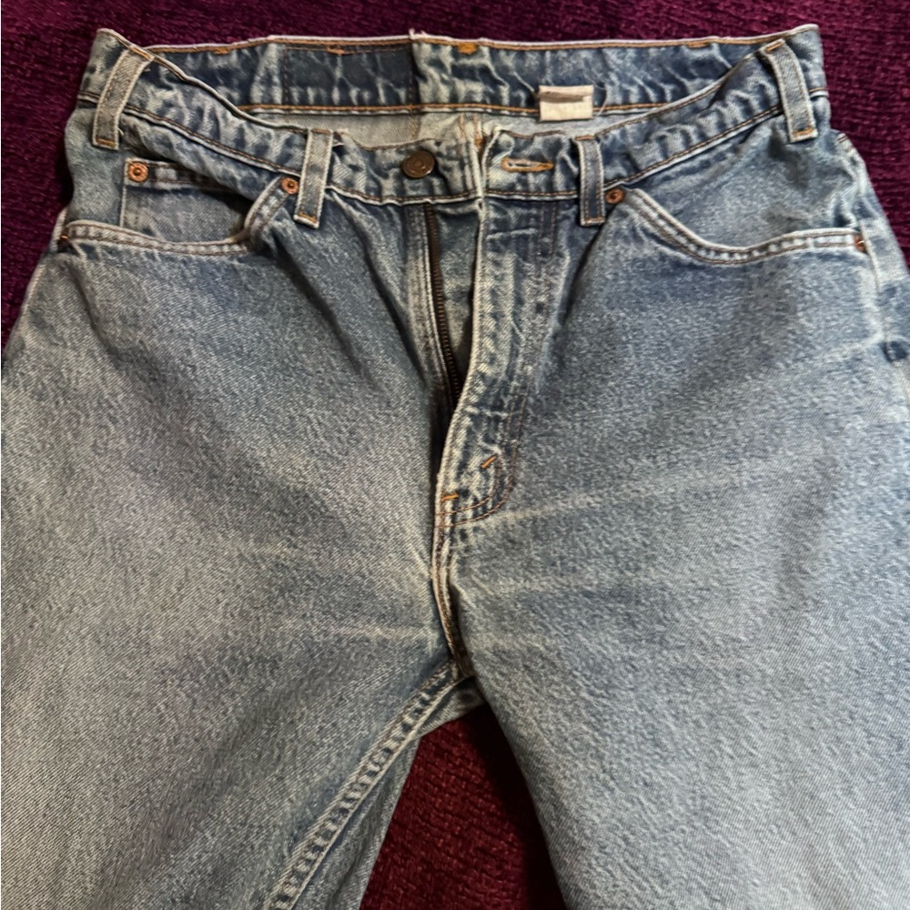 LEVIS 505 VINTAGE REGULAR FIT MADE IN PUERTO RICO -USA 32-33 - Picture 6 of 16